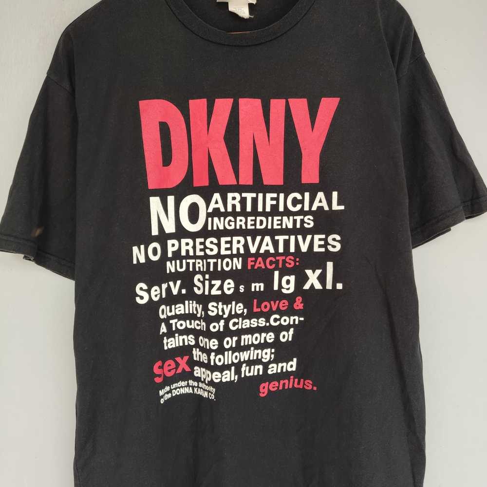 DKNY × Donna Karan × Vintage VINTAGE 90S DKNY T S… - image 7