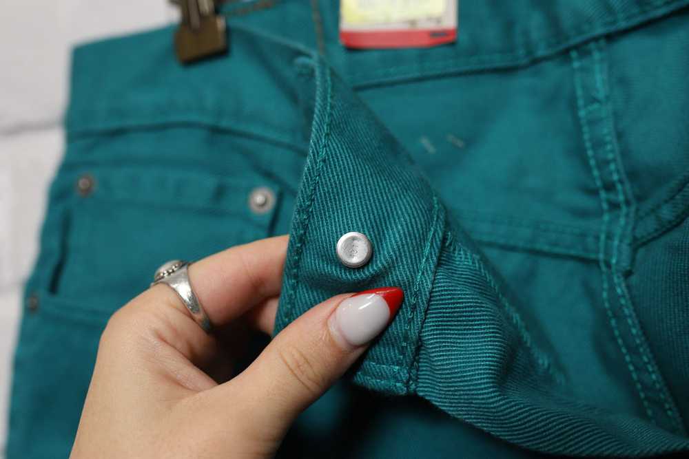 levis 541 brand new teal jeans size 33/29 - image 3