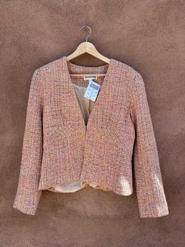 Bloomingdales Tweed Cotton/Rayon Jacket