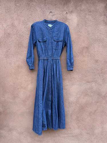 Hairston Roberson Camisa Dark Wash Denim Dress