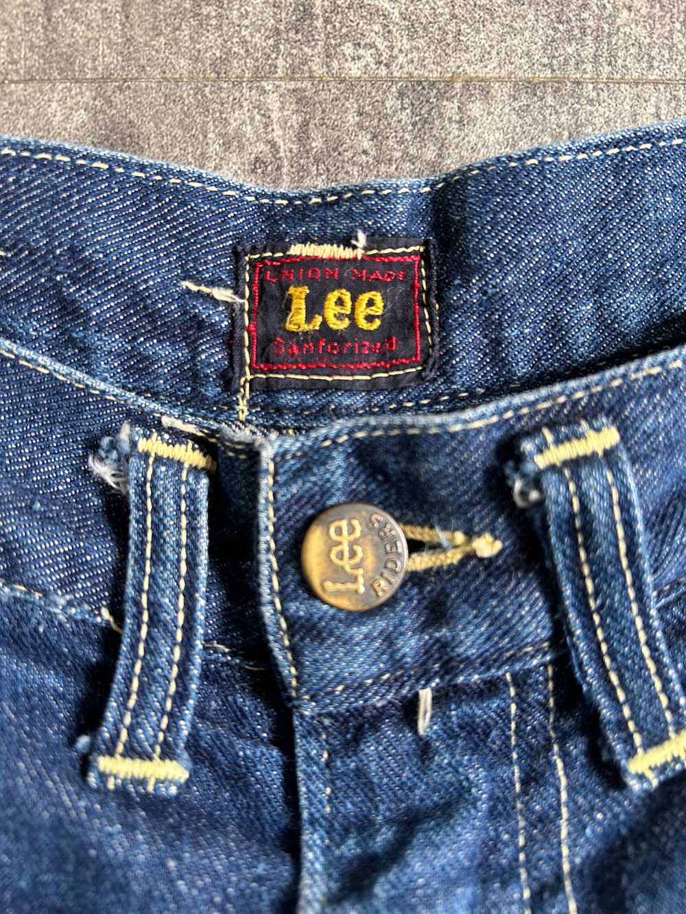 1940s 1950s Lady Lee Rider jeans . vintage selved… - image 4