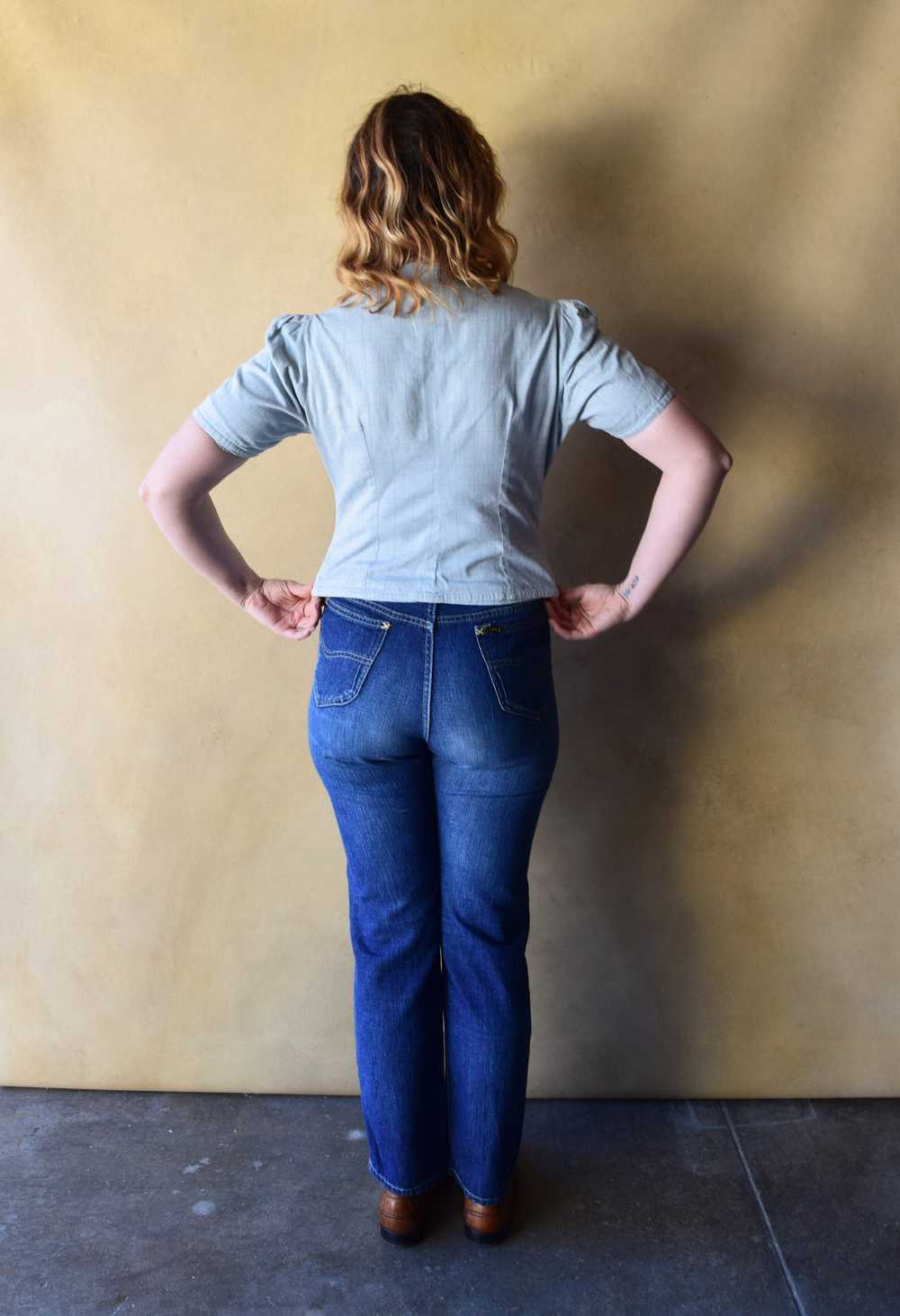 1940s 1950s Lady Lee Rider jeans . vintage selved… - image 8