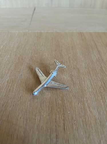 Brand Unknown Sterling Silver Airplane Pin