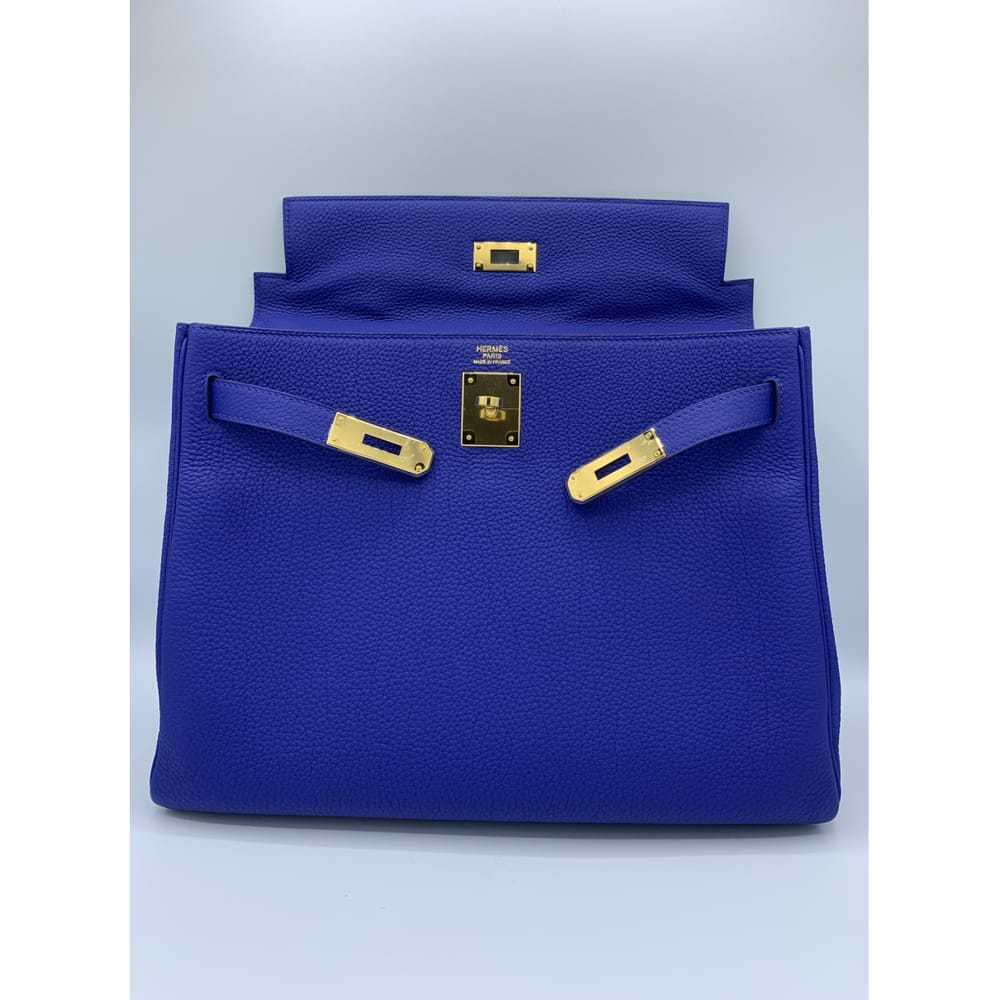 Hermès Kelly 32 leather handbag - image 6