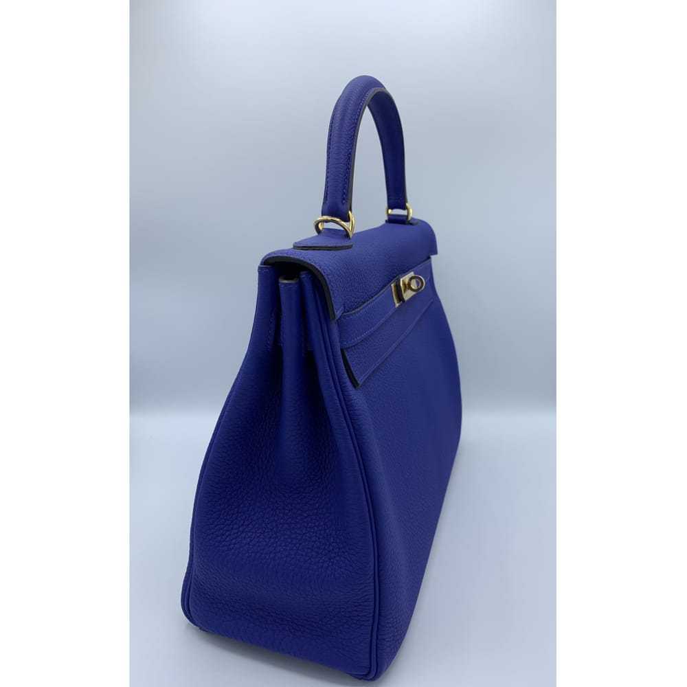 Hermès Kelly 32 leather handbag - image 8