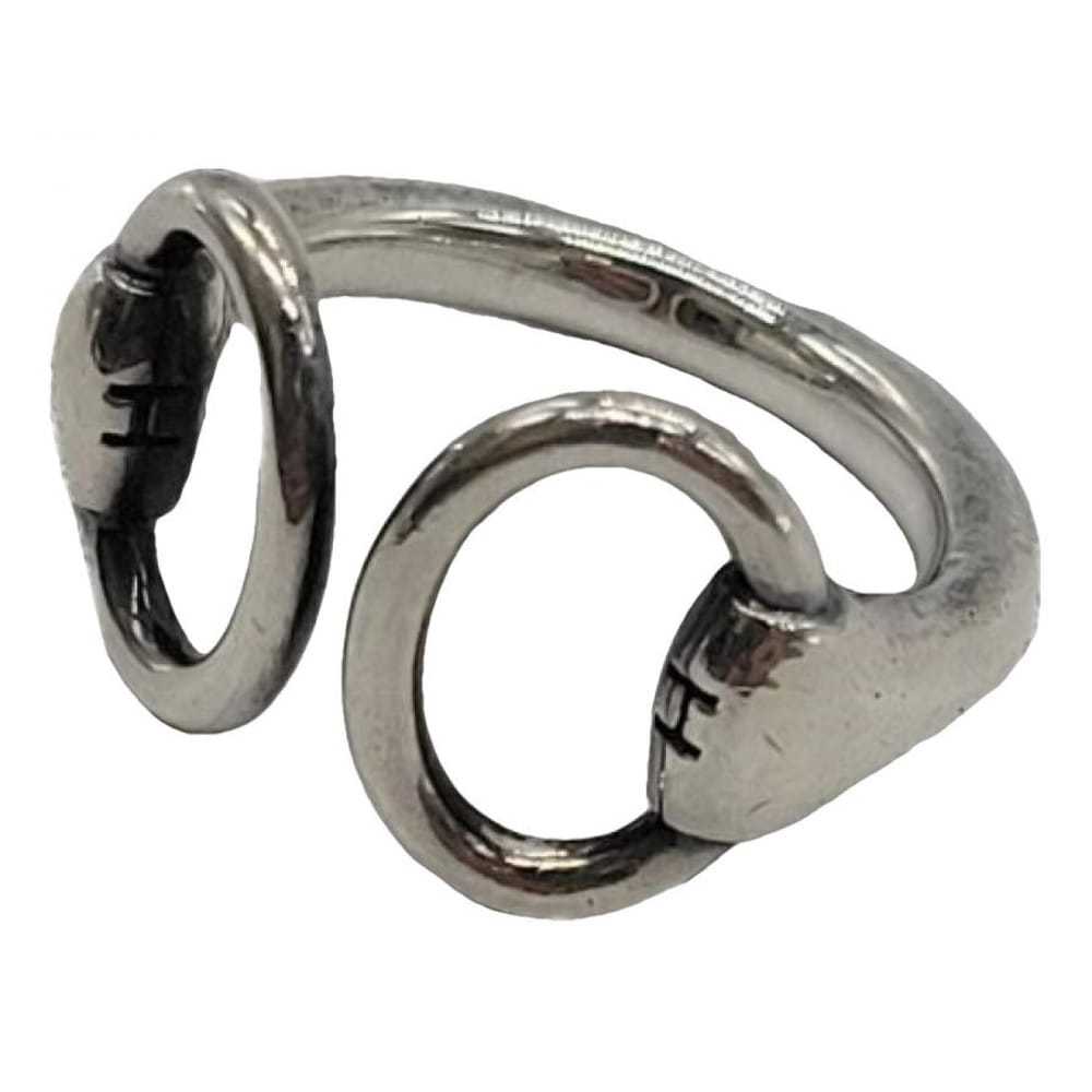 Hermès Nausicaa silver ring - image 1