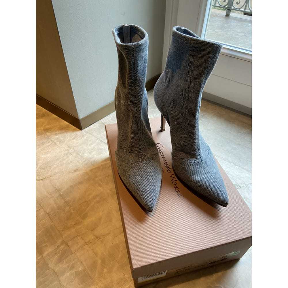 Gianvito Rossi Cloth ankle boots - image 4