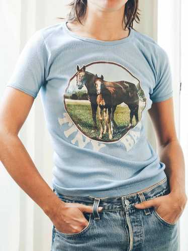 Tiny Bay Horse Tee