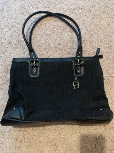 Leather handbag Etienne Aigner Black in Leather - 34986747