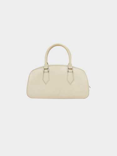 Louis Vuitton White Epi Brea Cream Leather ref.775084 - Joli Closet