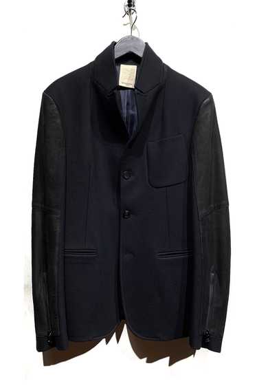 Wooyoungmi Wooyoungmi Navy Wool Blazer Jacket Bla… - image 1