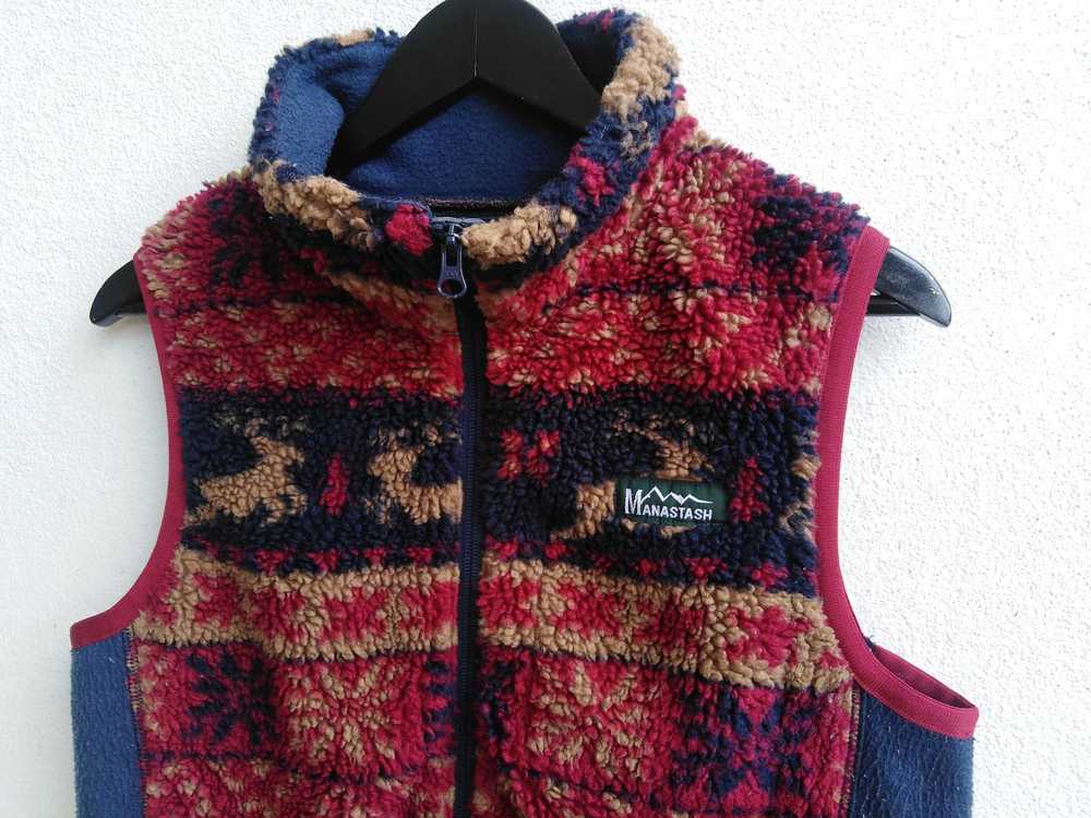 Japanese Brand × Manastash Manatash Fleece Vest - image 3