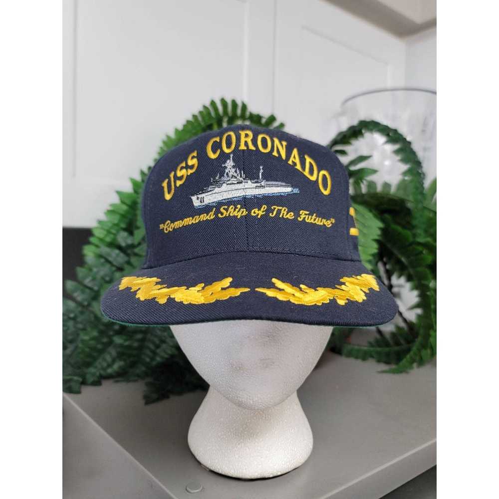 Other Vtg USS Coronado 3rd Fleet Snapback Hat - image 2