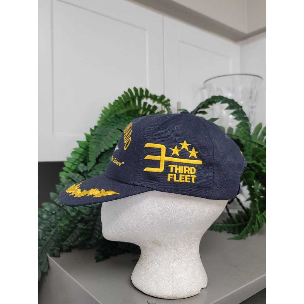 Other Vtg USS Coronado 3rd Fleet Snapback Hat - image 4