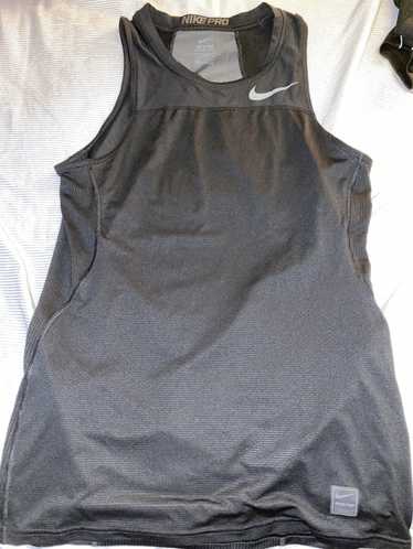 Nike Pro Combat Hypercool 2.0 Fitted Shirt Men XL Sleeveless Tank gray  football