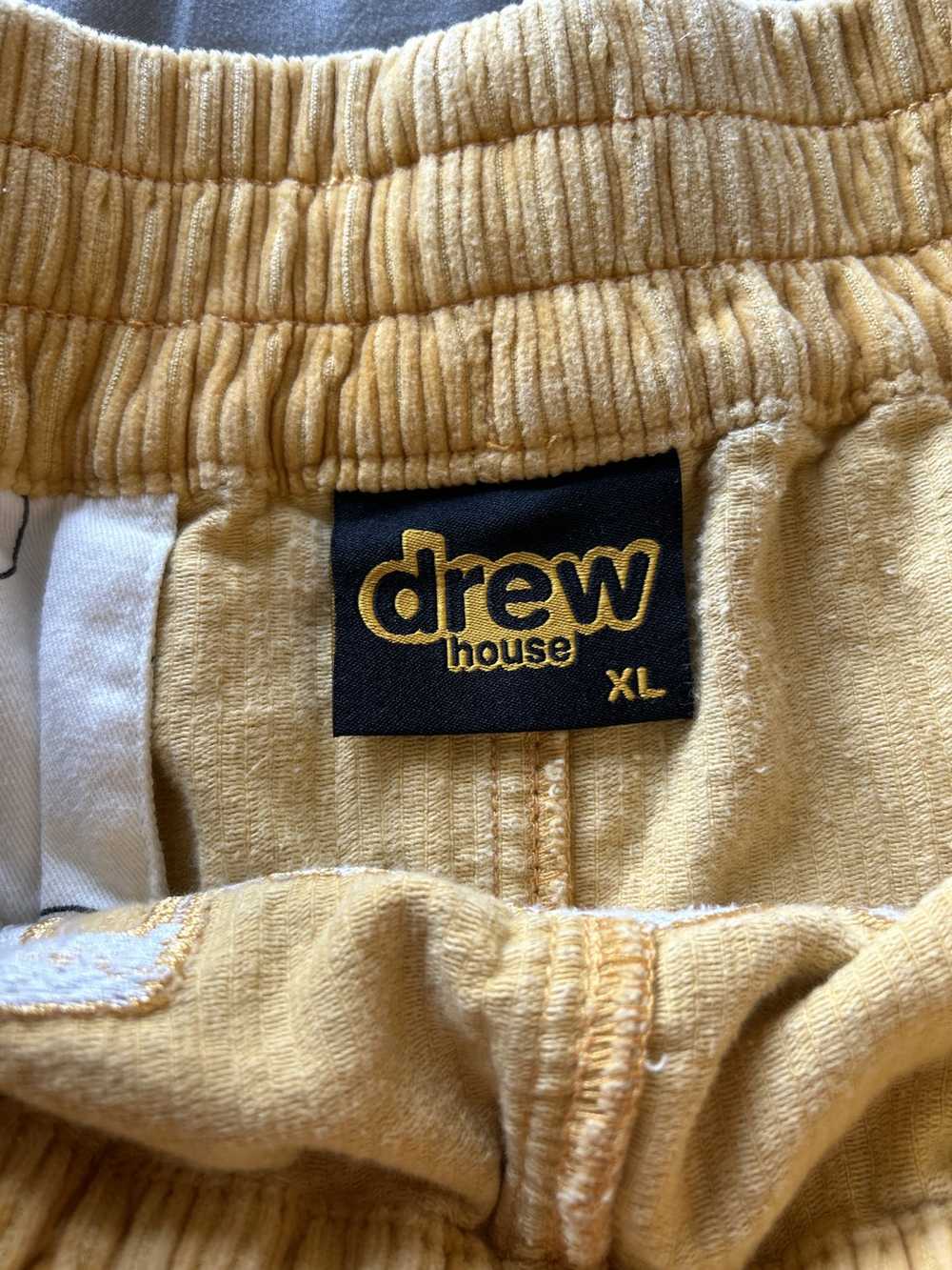 Drew House Corduroy Yellow Drew House Shorts Size… - image 2