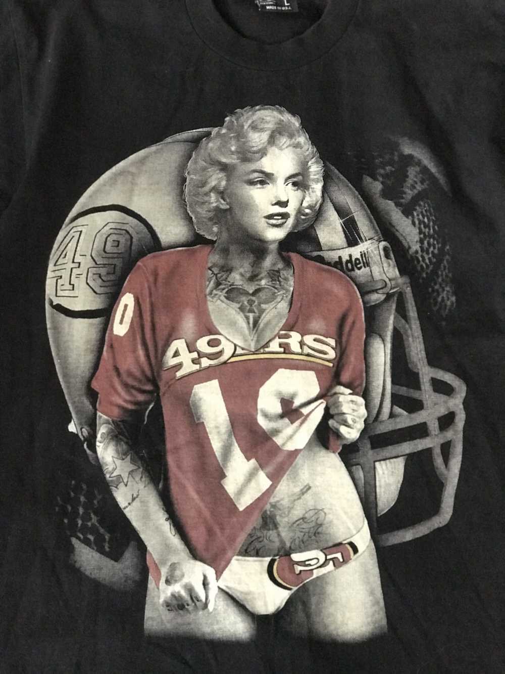 Other Vtg Mens San Francisco 49ers t-shirt L - image 3