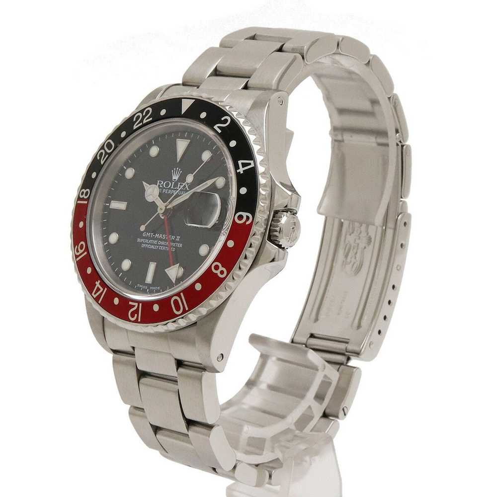 Rolex ROLEX GMT Master 2 Red and Black Bezel Dial… - image 2