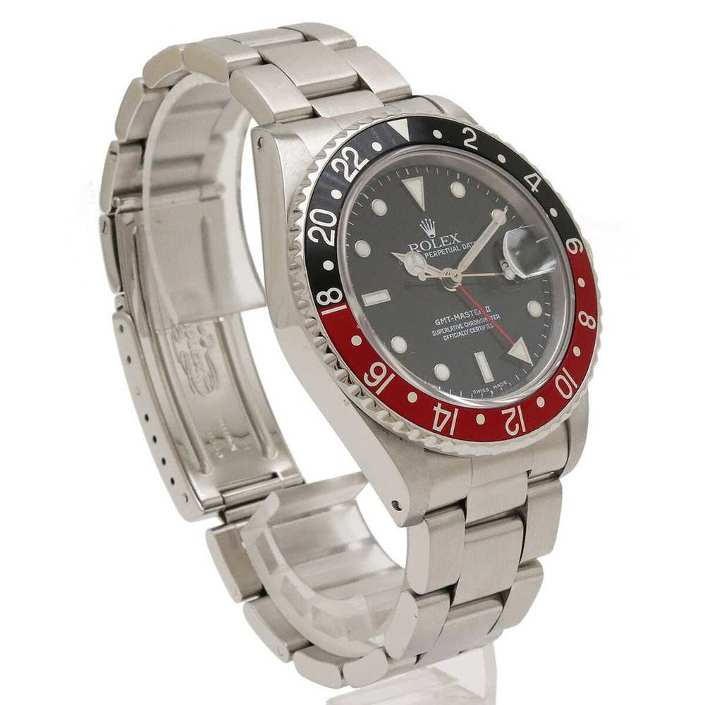 Rolex ROLEX GMT Master 2 Red and Black Bezel Dial… - image 3