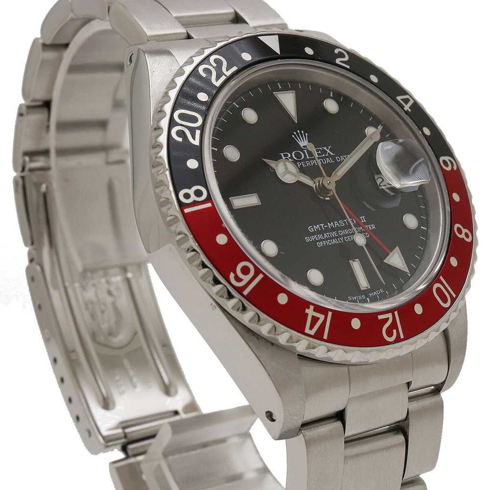 Rolex ROLEX GMT Master 2 Red and Black Bezel Dial… - image 5