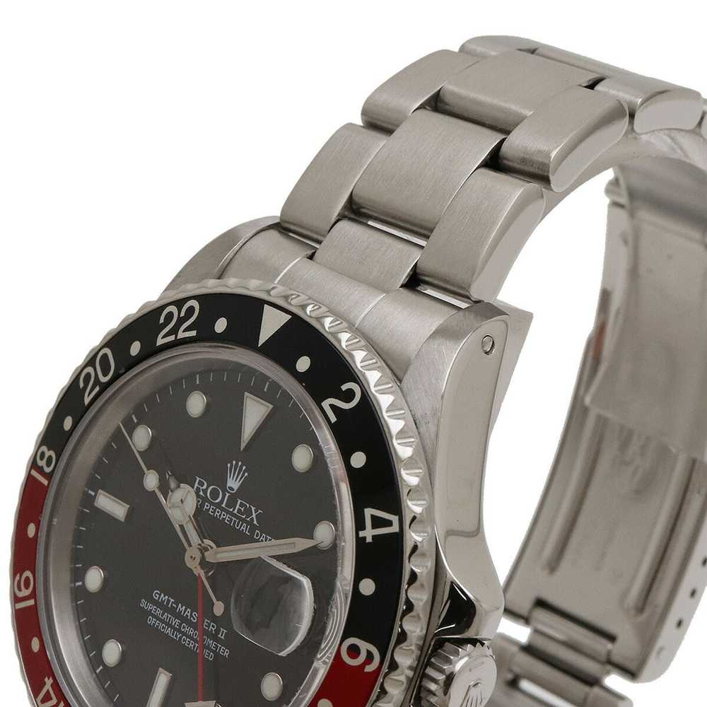 Rolex ROLEX GMT Master 2 Red and Black Bezel Dial… - image 6