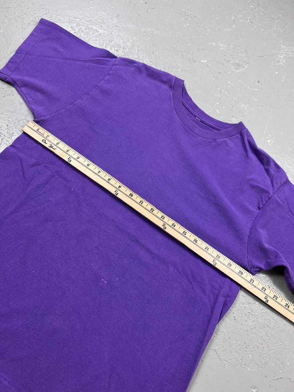 Blank × Vintage 90s Single Stitch Purple Blank Si… - image 5