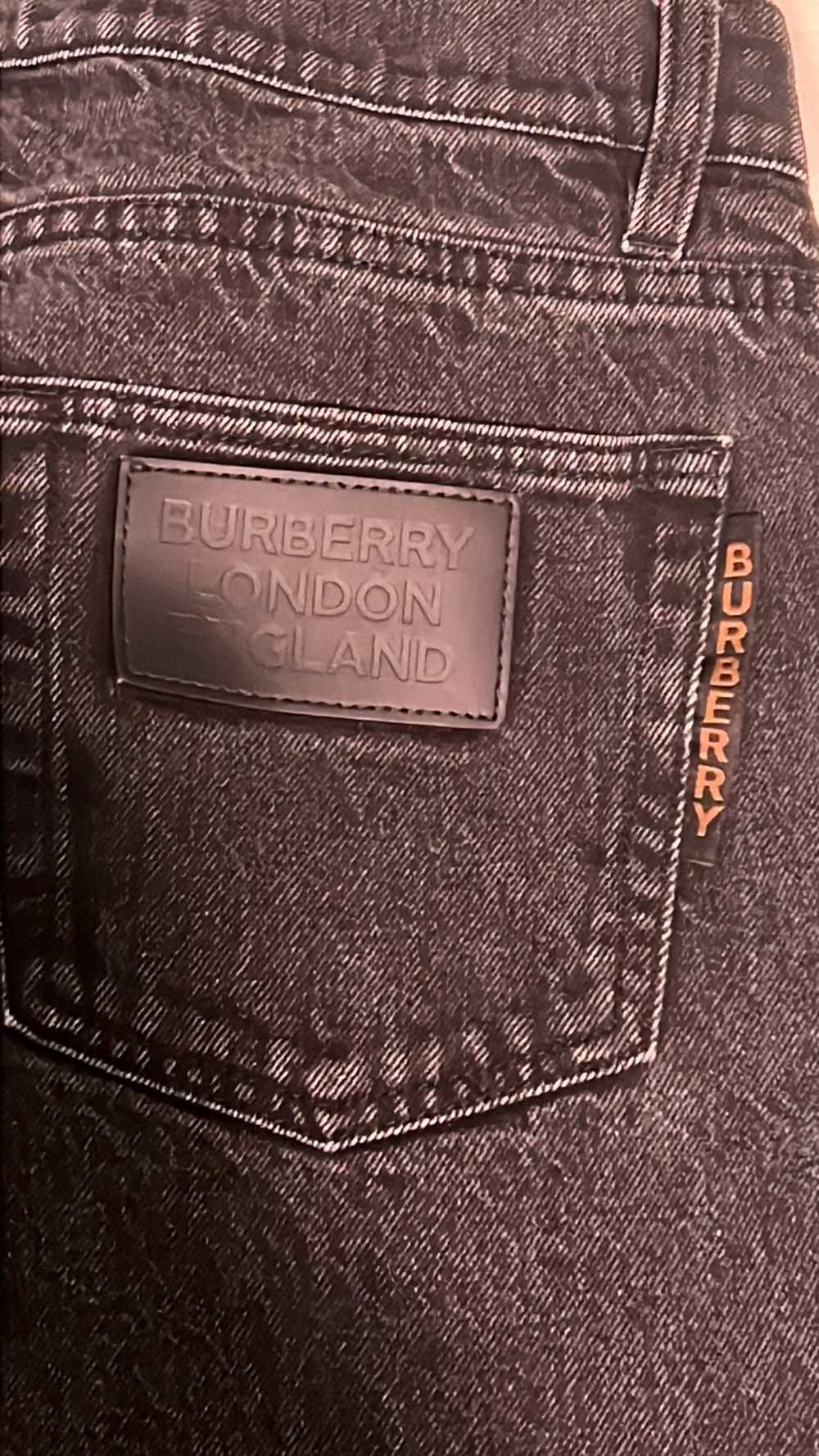 Burberry Black Denim Burberry Jeans - image 4