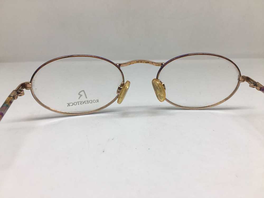 Vintage Vintage Rodenstock Oval Gold Eyeglasses F… - image 5