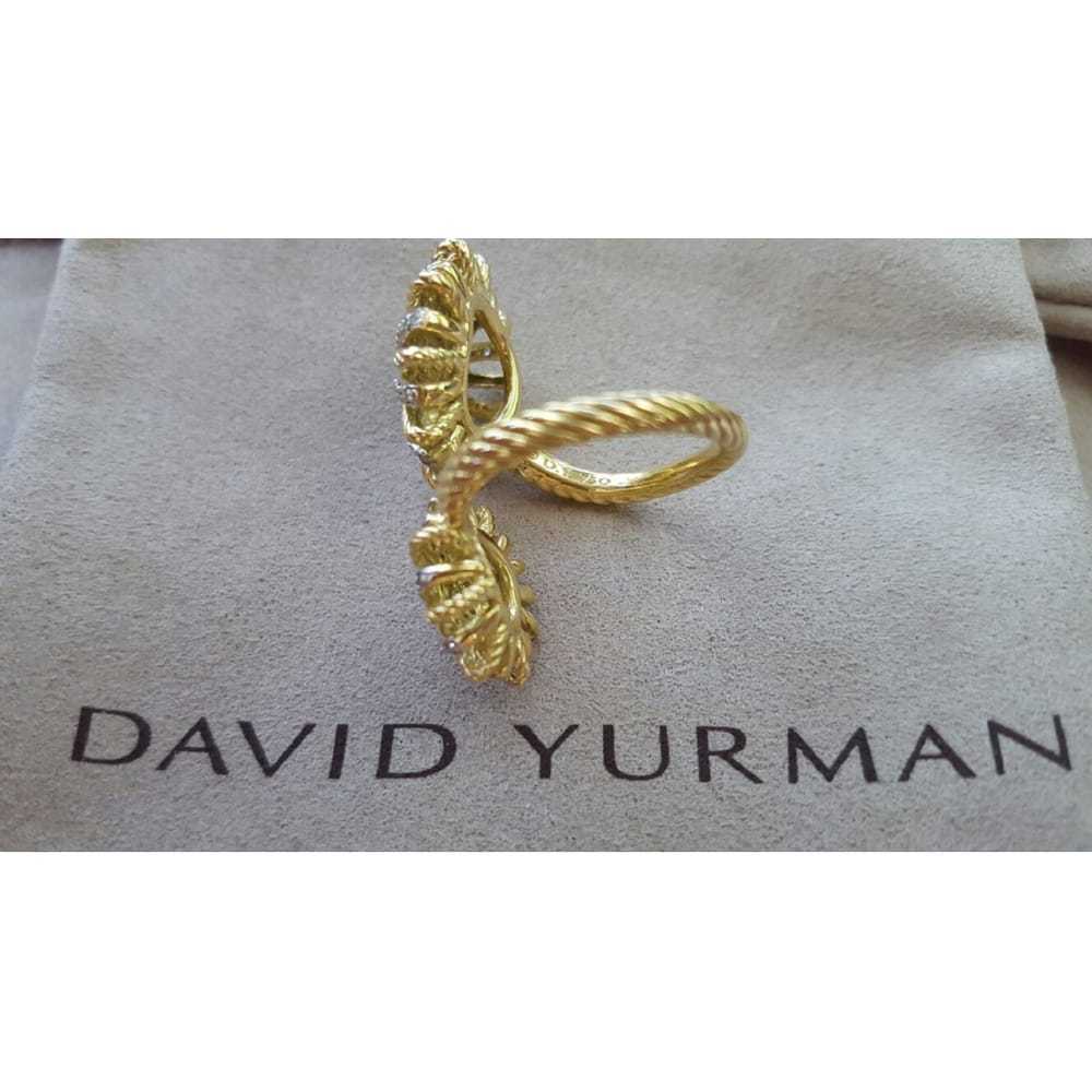 David Yurman Yellow gold ring - image 2