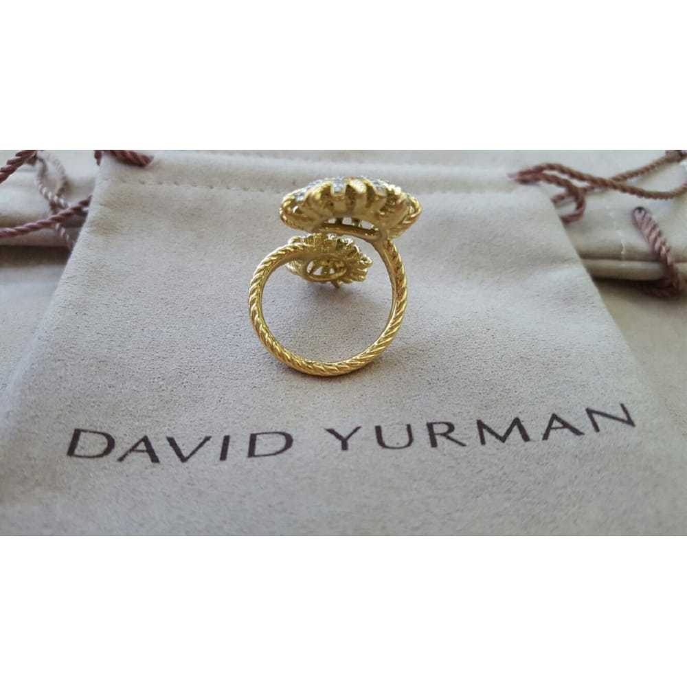 David Yurman Yellow gold ring - image 9