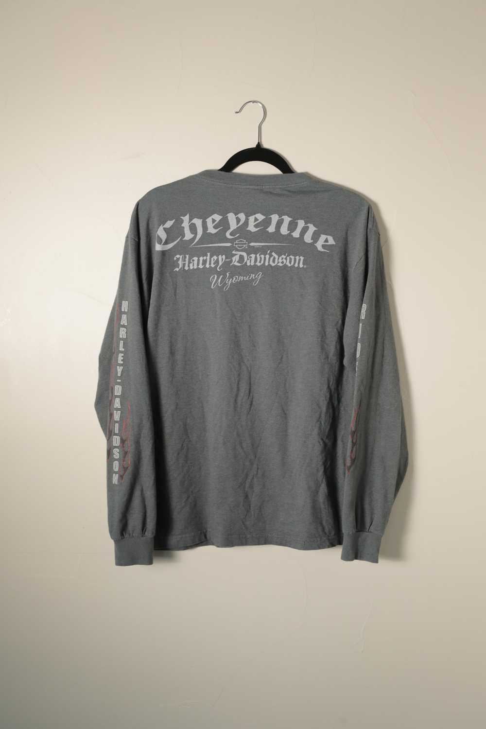 Harley Davidson Harley Cheyenne Wyoming Long Slee… - image 2