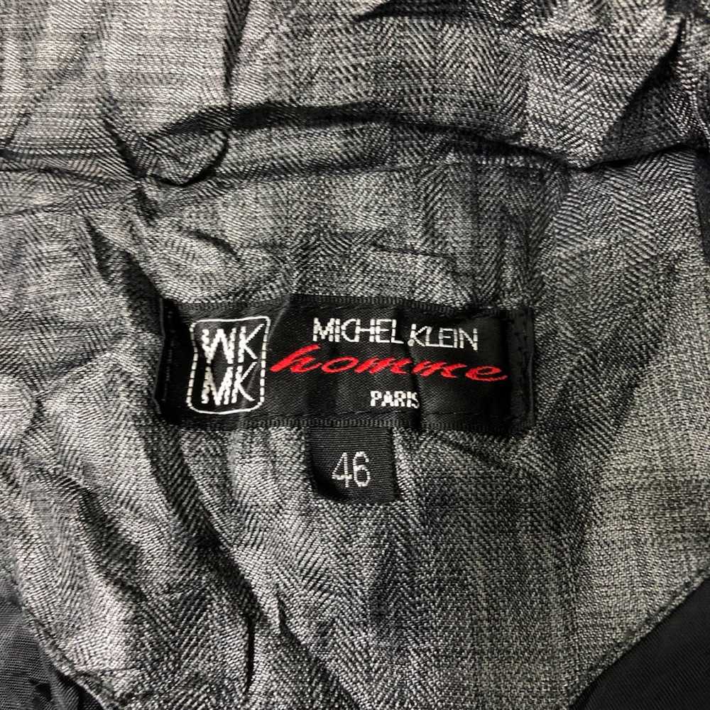 Michel Klein Vtg 90’ MICHEL KLEIN PARIS Homme Bla… - image 4