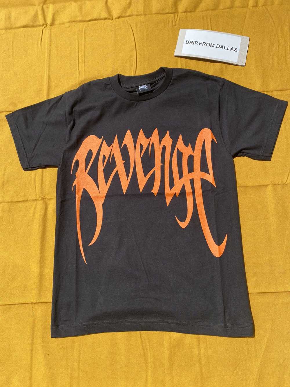 Revenge Revenge Orange Arch T-Shirt Black (small) - image 1