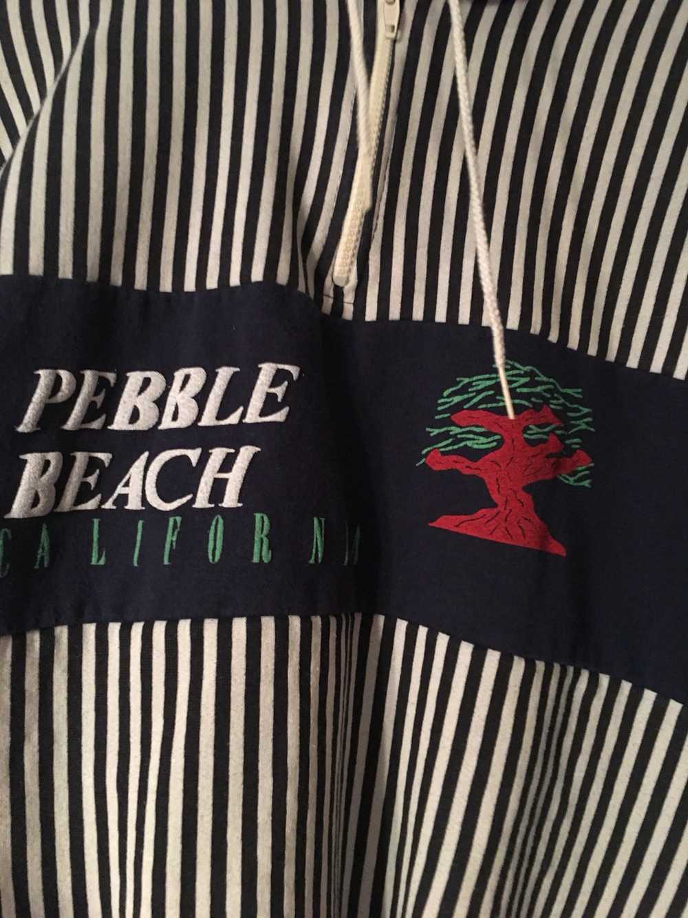 Vintage Pebble Beach Striped Sweatshirt - image 3