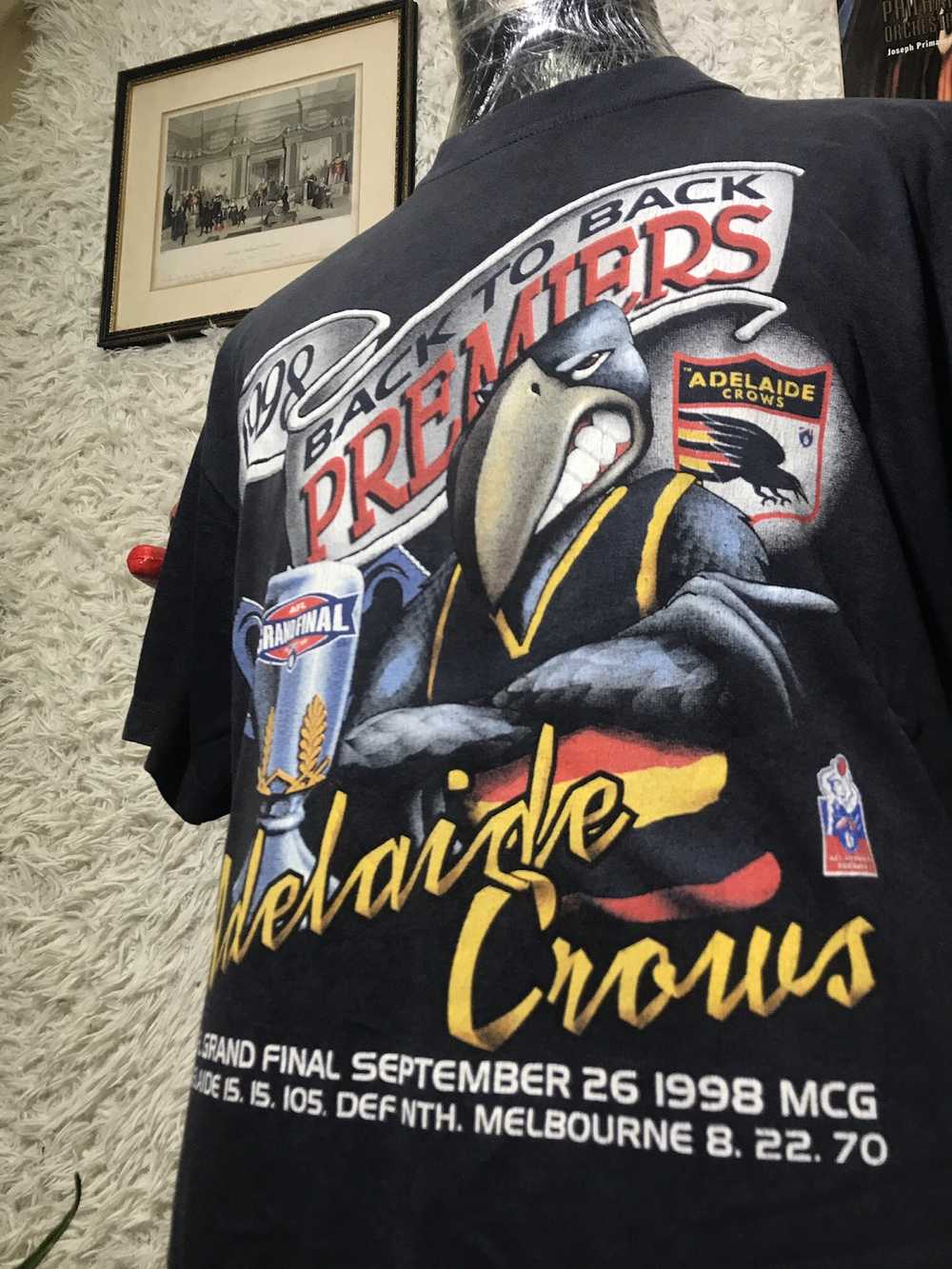 Other × Vintage Vintage 1998 Adelaide Crows AFL B… - image 1