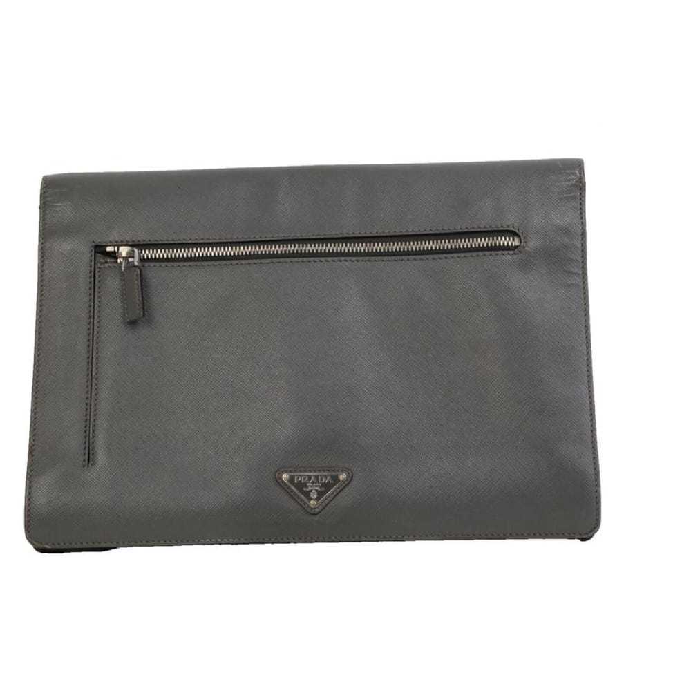Prada Leather clutch bag - image 2