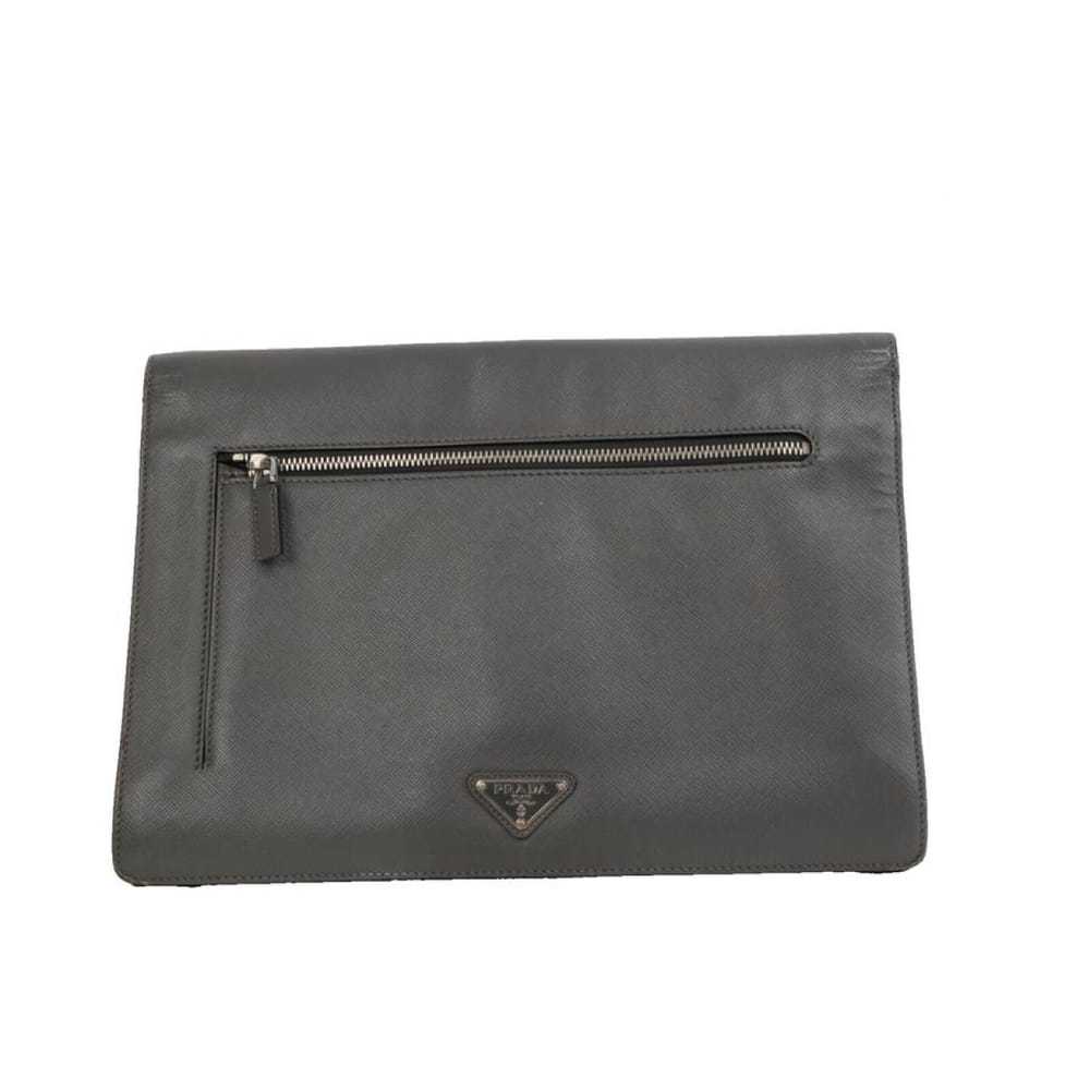 Prada Leather clutch bag - image 8
