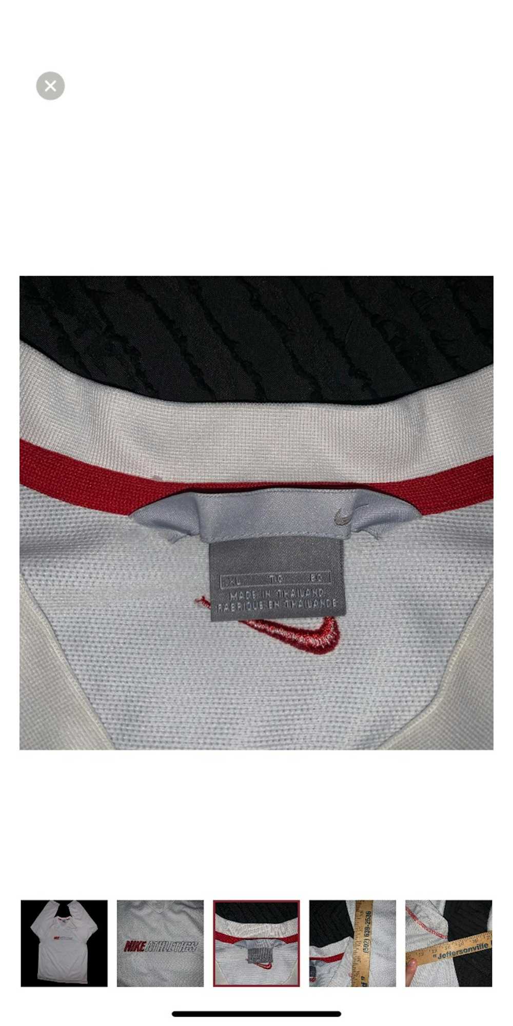 Nike Vintage Y2K Nike Athletics Long Sleeve Shirt - image 3