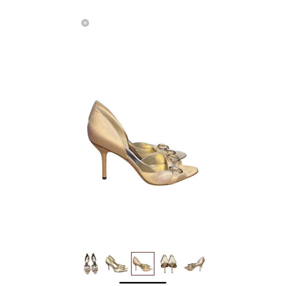Gucci Cloth heels - image 4