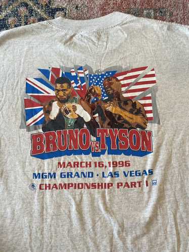 Vintage vintage 1996 tyson vs bruno t shirt .