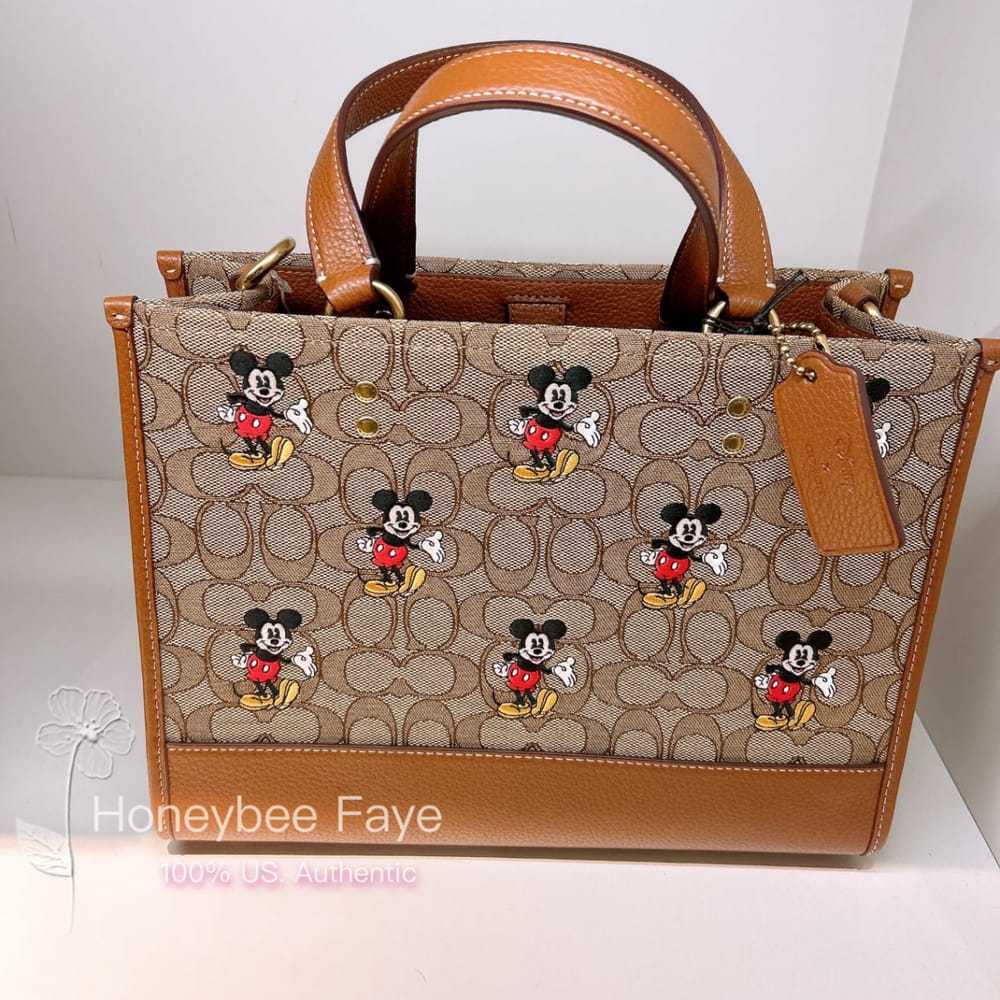 Coach Disney collection leather tote - image 3