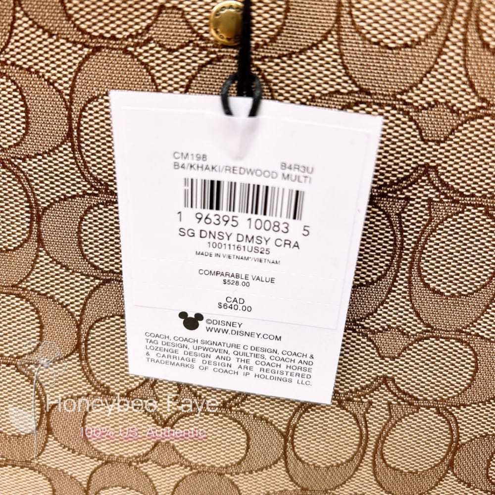 Coach Disney collection leather tote - image 9