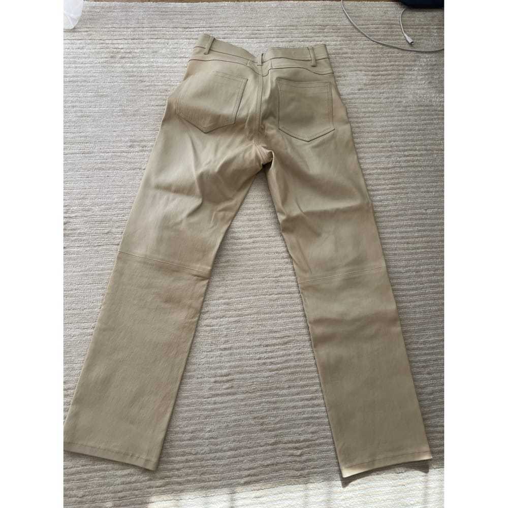 Joseph Leather straight pants - image 8