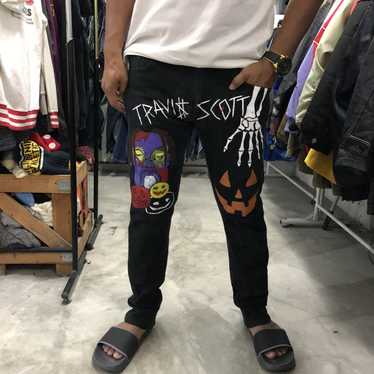 Custom × Uniqlo uniqlo jeans custom halloween des… - image 1