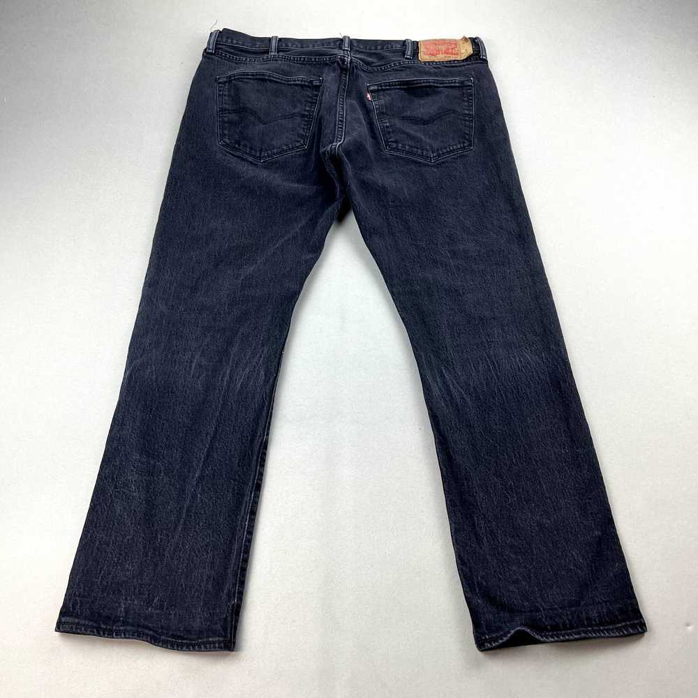 Levi's Levis 501 Jeans 40x32 Black Denim Original… - image 1
