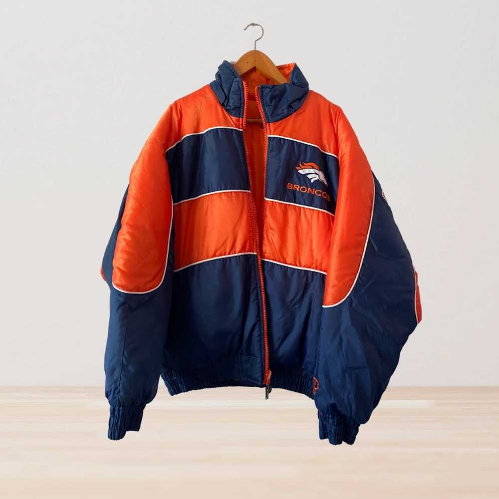 Vintage Denver Broncos Vintage Puffer Jacket NFL … - image 1