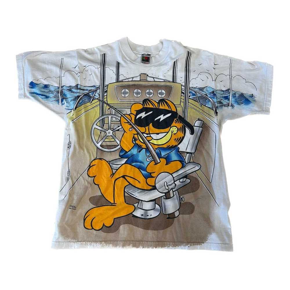 Fruit Of The Loom × Garfield × Vintage VINTAGE GA… - image 1