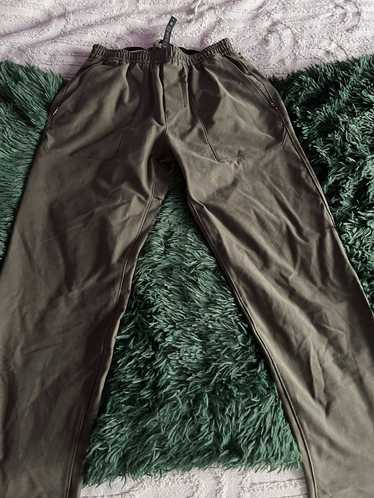 Lululemon ABC Pant Classic Fit Warpstreme Pants Mens 38 Olive Green 38x33