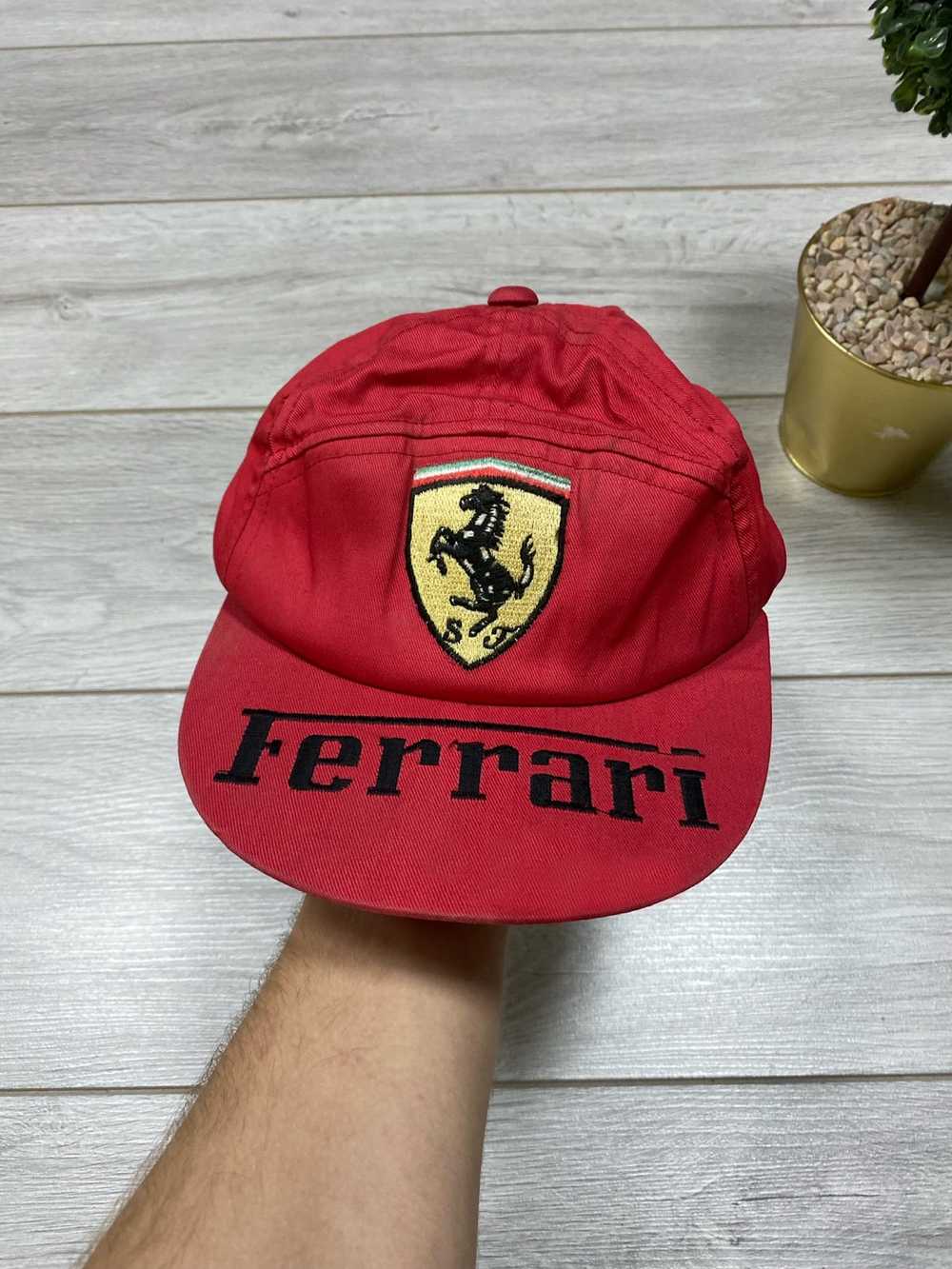 Ferrari × Racing × Vintage Ferrari vintage cap fo… - image 1