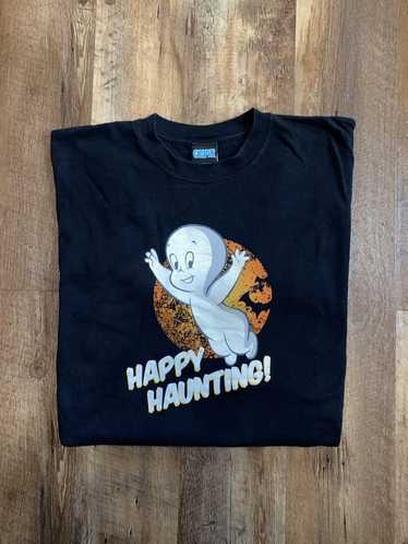 Vintage Y2k Casper “happy haunting!” Tee